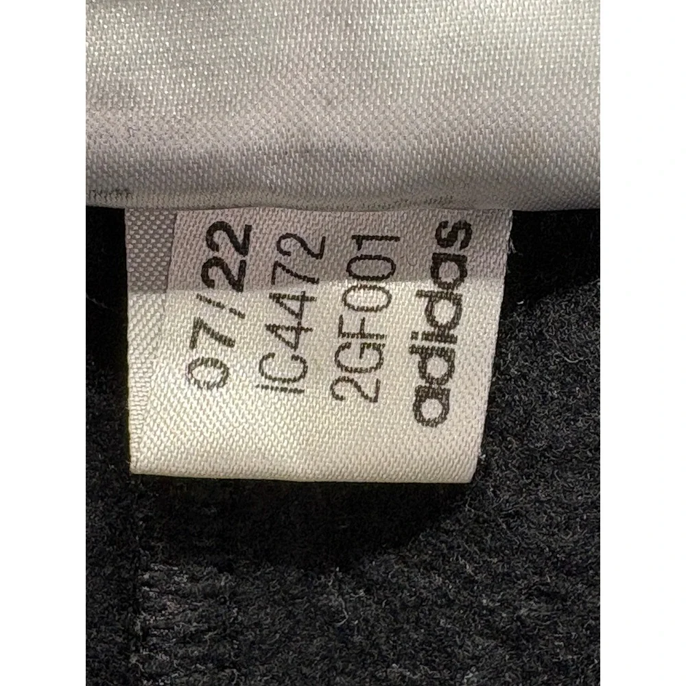 Adidas Mens Essentials 3-Stripes Fleece Pants Black White IC4472 XL